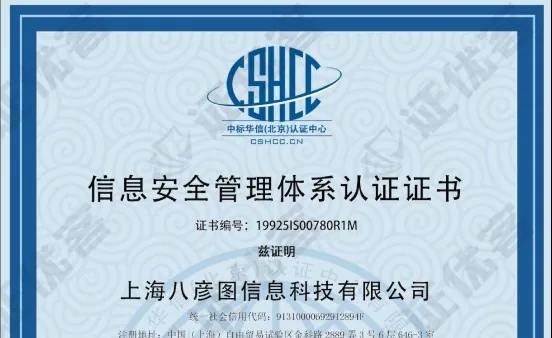 ISO 27001 Information Security Certification